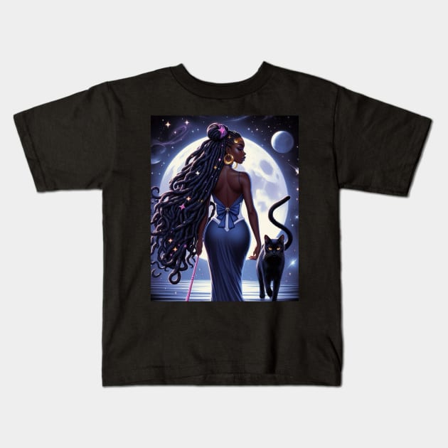 Classy Sailor Moon Kids T-Shirt by Sailormoonnoir